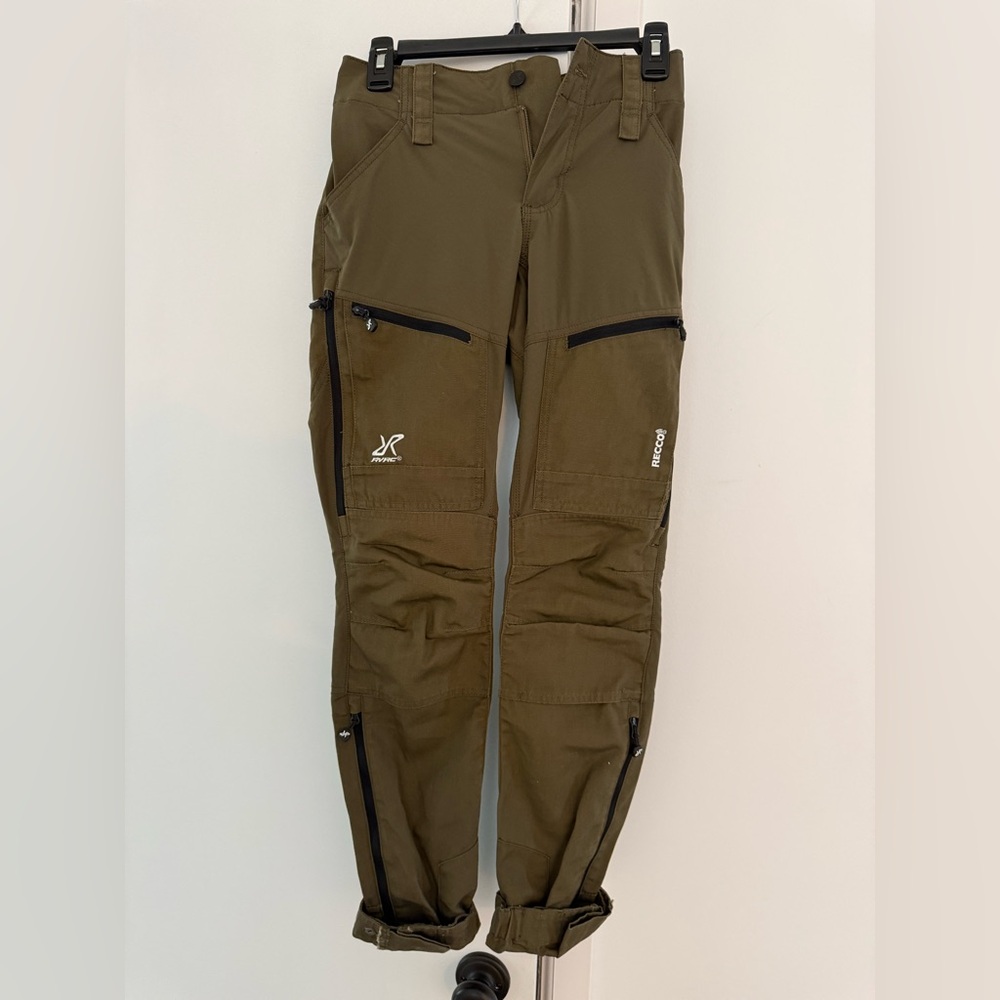 Revolution Race Khaki Green Track Pants